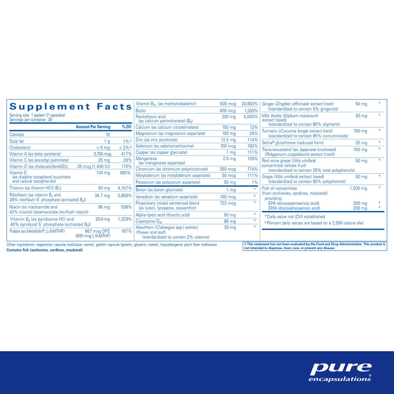 Ultra Pure Pack by Pure Encapsulations®