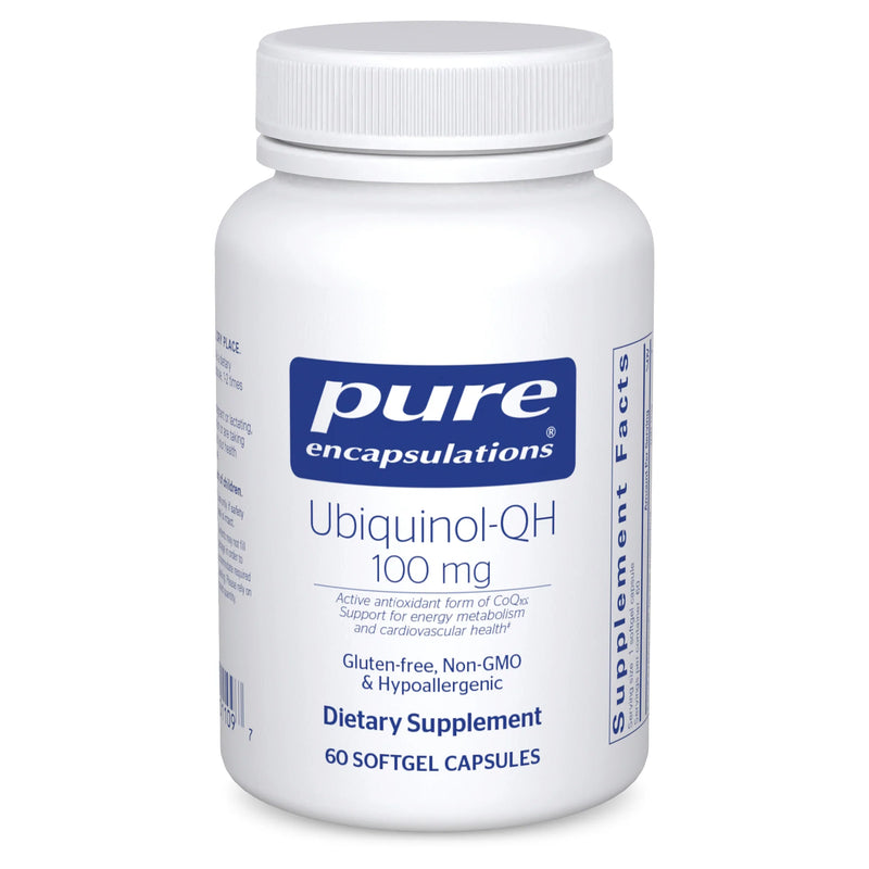 Ubiquinol-QH 100 mg by Pure Encapsulations®