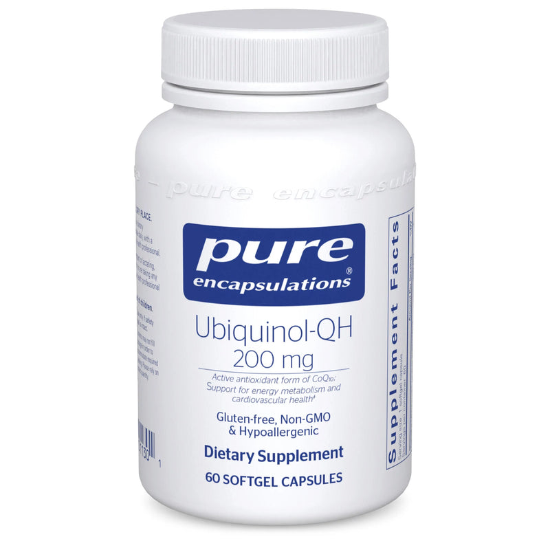 Ubiquinol-QH 200 mg by Pure Encapsulations®