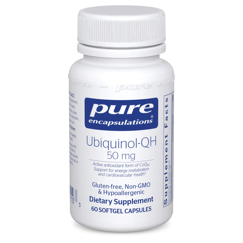 Ubiquinol-QH 50 mg by Pure Encapsulations®