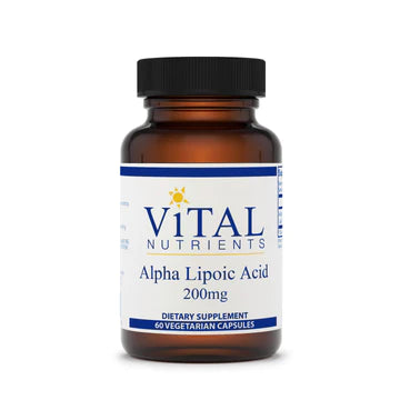Alpha Lipoic Acid 200mg by Vital Nutrients