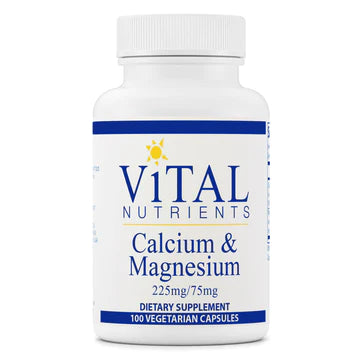 Calcium & Magnesium 225mg/75mg by Vital Nutrients