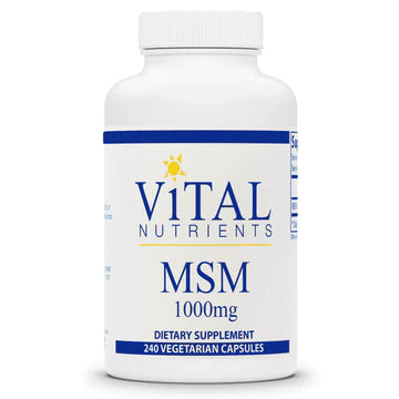 MSM 1000mg by Vital Nutrients