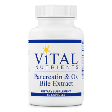 Pancreatin & Ox Bile Extract by Vital Nutrients