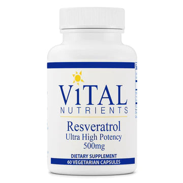 Resveratrol Ultra High Potency 500mg by Vital Nutrients