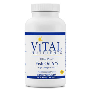 Ultra Pure® Fish Oil 675 High Omega-3 DHA Pharmaceutical Grade by Vital Nutrients
