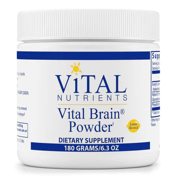 Vital Brain Powder® Natural Lemon Flavor by Vital Nutrients