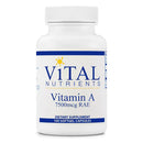 Vitamin A 7500mcg RAE by Vital Nutrients