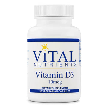 Vitamin D3 10mcg by Vital Nutrients