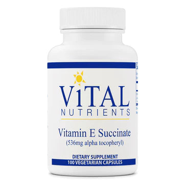 Vitamin E Succinate (536mg alpha tocopheryl) by Vital Nutrients