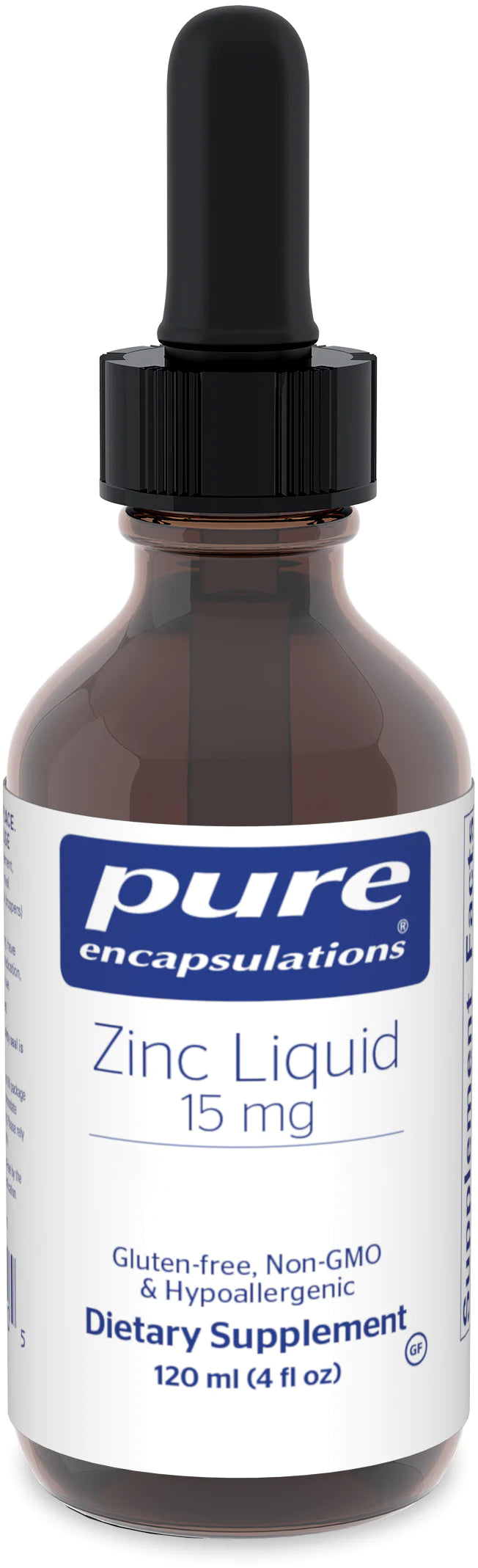 Zinc Liquid 15 mg by Pure Encapsulations®