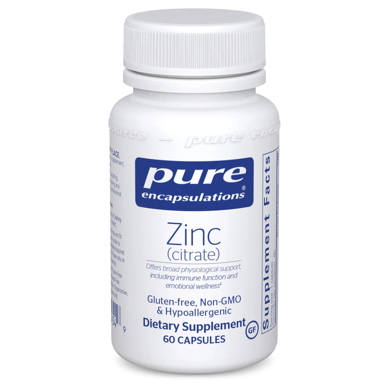 Zinc (citrate) by Pure Encapsulations®
