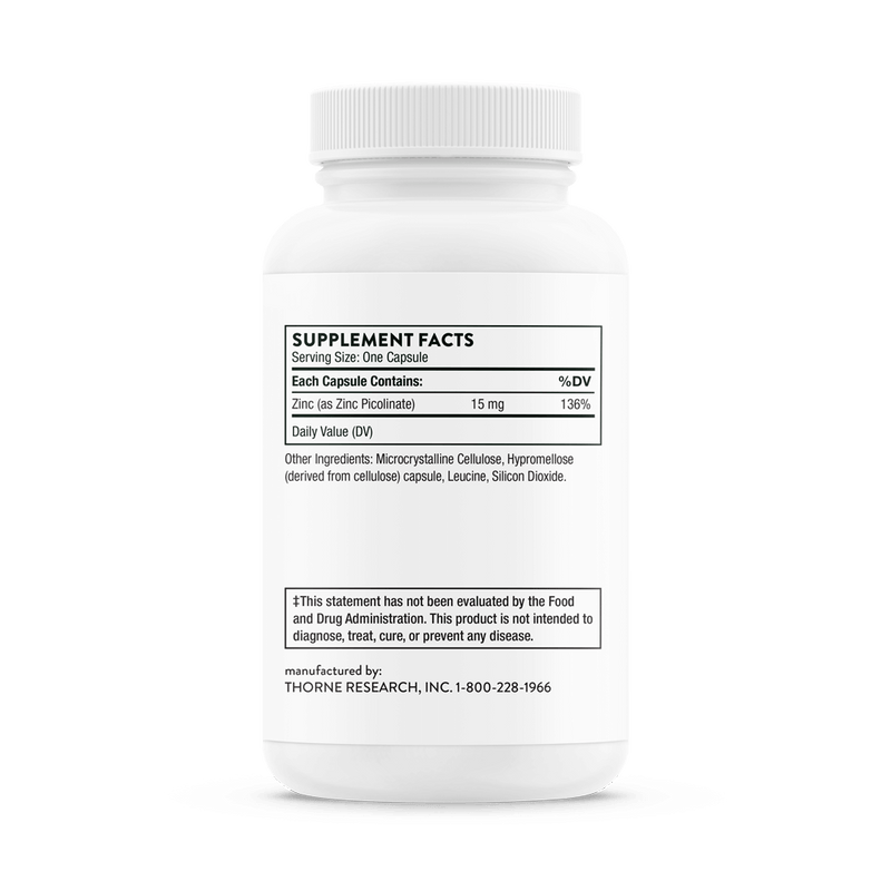 Zinc Picolinate 15 mg by THORNE
