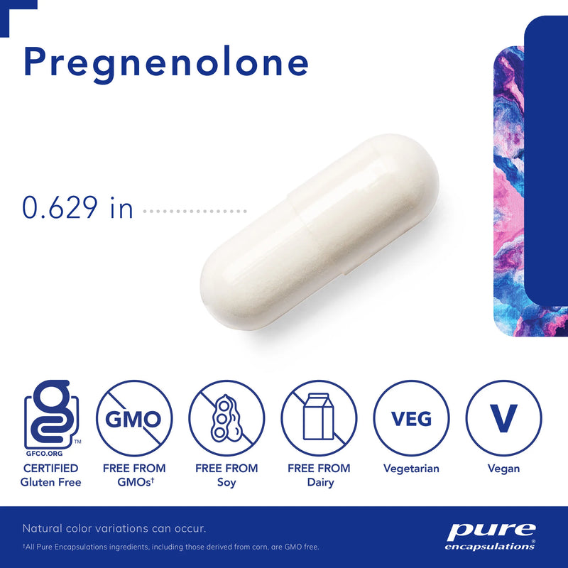 Pregnenolone 10 mg by Pure Encapsulations®