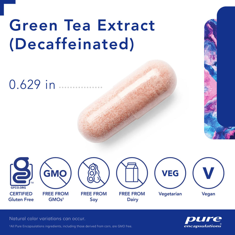 Green Tea Extract (Decaffeinated) by Pure Encapsulations®
