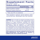 Lithium (Orotate) 5 mg by Pure Encapsulations®