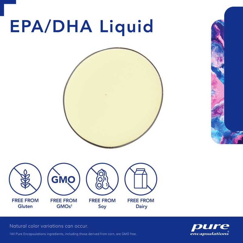 EPA/DHA Liquid (lemon flavor) by Pure Encapsulations®