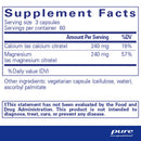 Calcium Magnesium (citrate) by Pure Encapsulations®