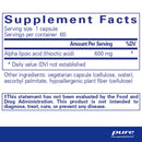 Alpha Lipoic Acid 600 mg by Pure Encapsulations®