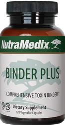 BINDER PLUS - 120 VEGETABLE CAPSULES by Nutramedix