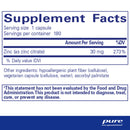 Zinc (citrate) by Pure Encapsulations®