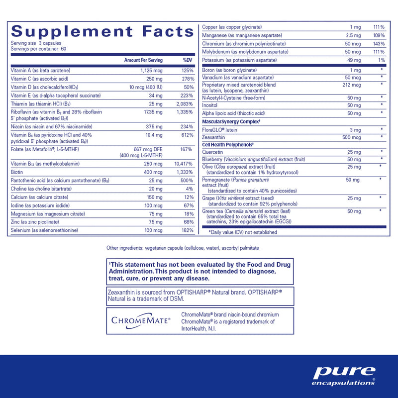 Polyphenol Nutrients by Pure Encapsulations®