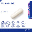 Vitamin D3 25 mcg (1,000 IU) by Pure Encapsulations®