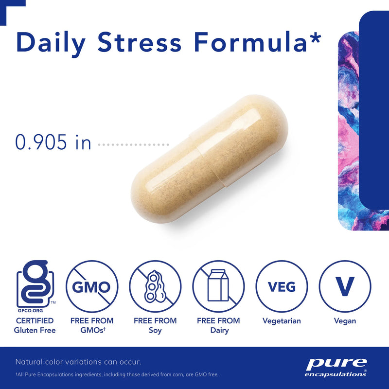 Daily Stress Formula‡ by Pure Encapsulations®
