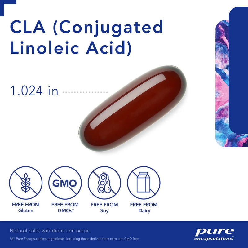 CLA (Conjugated Linoleic Acid) 1,000 mg by Pure Encapsulations®