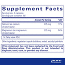 Calcium Magnesium (citrate/malate) by Pure Encapsulations®