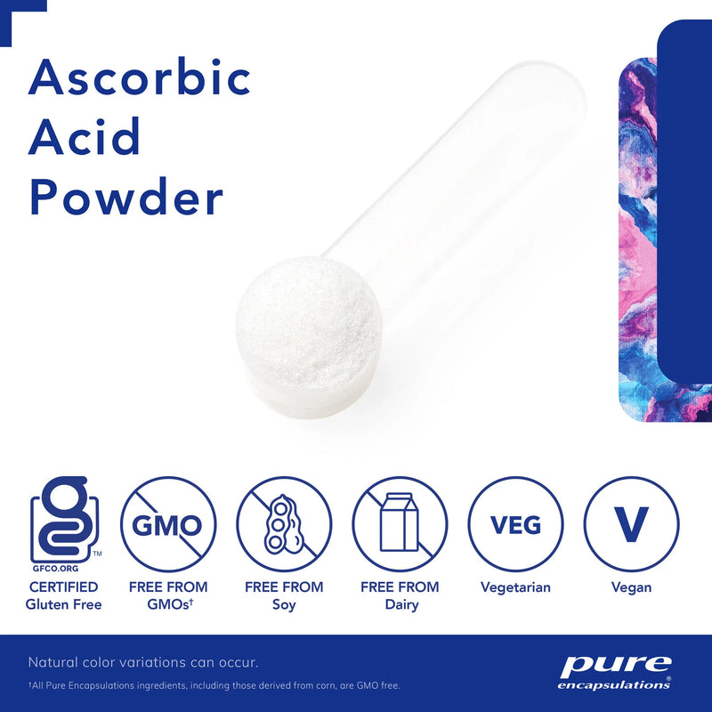 Ascorbic Acid Powder by Pure Encapsulations®