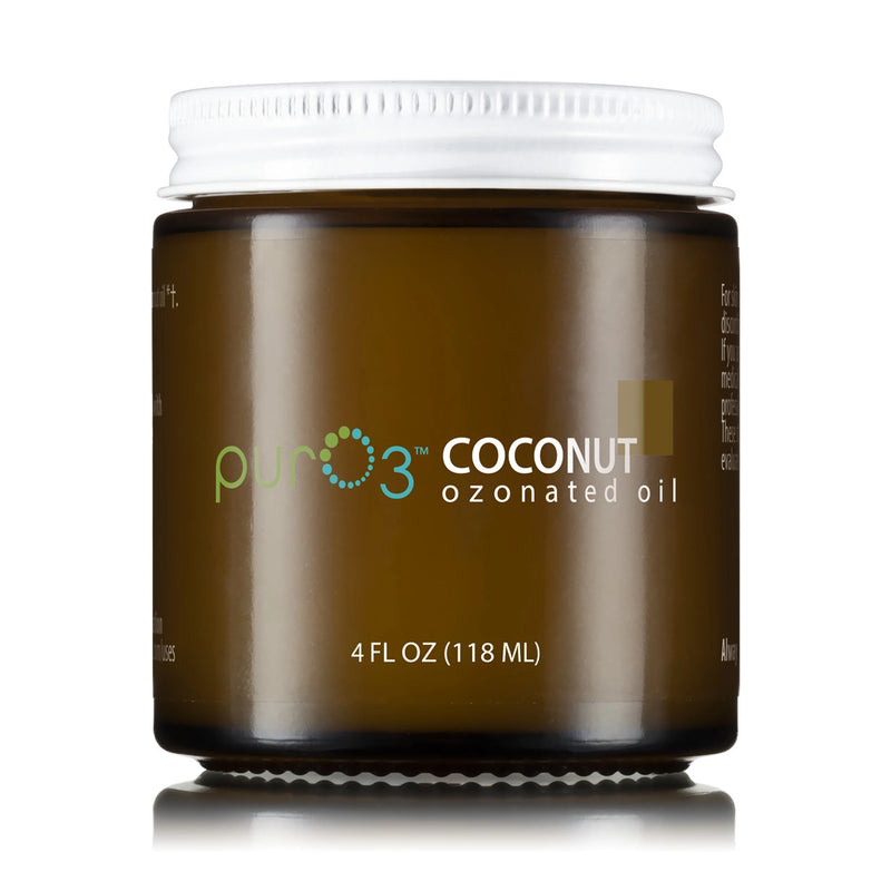 PurO3 Ozonated Coconut Oil No Added Scent - 4 Ounce by PromoLife